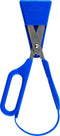 Zelfopenende schaar - Papierschaar - Groot oog - Blauw