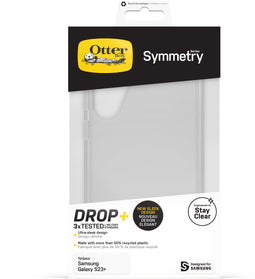 Otterbox Galaxy S23+ - Symmetry Clear Case - Schokbestendig Valbestendig Antimicrobieel