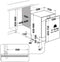 Whirlpool W0I D741A S - Vaatwasser - Volledig geïntegreerd - 14 plaatsinstellingen - Zilver