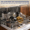 Safecourt Kitchen Slow Juicer - krachtige motor - RVS pre-cutter & cold-press technologie - zwart
