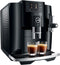 Jura E8 (EB) - Volautomatische espressomachine - 17 koffiespecialiteiten - Piano Black