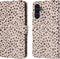 iMoshion Hoesje Geschikt voor Samsung Galaxy A54 (5G) Hoesje Met Pasjeshouder - iMoshion Design Bookcase smartphone - Meerkleurig / Black And White Dots