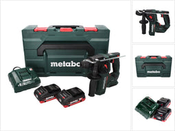 Metabo BH 18 LTX BL 16 18V Li-ion accu SDS-plus boorhamer set (2x 4.0Ah accu) in MetaBox - 1.3J