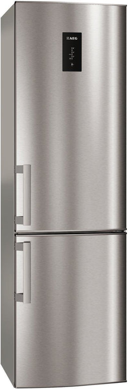 AEG S53620CTXF - Koel-vriescombinatie - 226 L koelruimte 92 L vriesruimte - Zilver