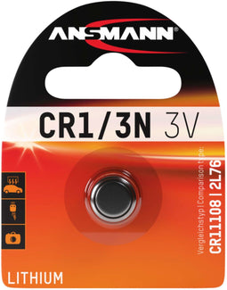 Ansmann CR 1/3 N - Knoopcel Lithium 3 V - Betrouwbare prestaties