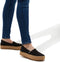 TOMS Valencia - Dames Espadrilles - Zachte stof met elastiek - Zwart - Maat 37