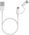 Xiaomi SJV4083TY - 2-in-1 USB-kabel - Micro USB en Type C - 30cm Wit