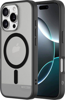 Incase Slim hoesje iPhone 16 Pro - Back Cover - Antimicrobiële bescherming - Zwart