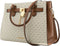 Handtas Dames Michael Kors 35F2G7ZC5I-MULBERRY-MLT Rood 24 x 19 x 7 cm