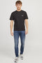 JACK & JONES Glenn Fox - slim fit jeans - Super Stretch - denimblauw