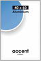Nielsen Design Accent 40x60cm mat zilver