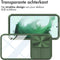 imoshion Hoesje Geschikt voor Samsung Galaxy S22 Hoesje - imoshion Camslider Backcover - Donkergroen