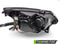 Koplampen Xenon D2S - voor BMW E60/E61 2003-2004 - LED angel eyes - zwart