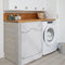 Hoes voor wasmachine/warmtepompdroger, waterdicht, voorlader, wasmachine, hoes, zilver, zonwerend, stofdicht, verdikt XL