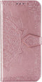 Hoesje Met Pasjeshouder Geschikt voor Samsung Galaxy A51 - Mandala Bookcase - Roze