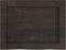 vidaXL - Wastafelblad - 40x30x(2-6) - cm - behandeld - massief - hout - donkerbruin