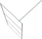 vidaXL - Inloopdouchewand - 100x195 - cm - transparant - ESG-glas - zilverkleurig