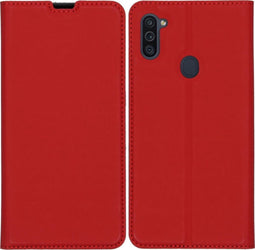 iMoshion Hoesje Geschikt voor Samsung Galaxy M11 / A11 Hoesje Met Pasjeshouder - iMoshion Slim Folio Bookcase - Rood