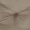 vidaXL - Stoelkussens - 4 - st - 40x40x7 - cm - oxford - stof - taupe