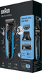 Braun Series 3 Shave&Style 3010BT - Elektrisch Scheerapparaat - 3-in-1 voor scheren trimmen afwerken - Zwart/Blauw