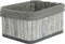 Basket spelset DKD Home Decor Wit Grijs Bamboe Hout MDF 51 x 35 x 33 cm