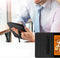 Apple iPad Mini 4 7.9 (2015) Hoes - Spigen - Stand Folio Serie - Kunstlederen Bookcase - Zwart - Hoes Geschikt Voor Apple iPad Mini 4 7.9 (2015)