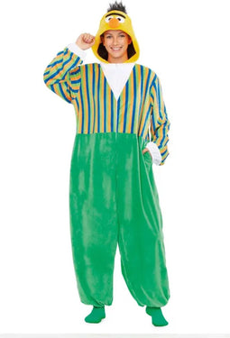 Bert Onesie kostuum Volwassenen - Maat M/L