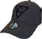 Capiche® Baseball Pet Heren – Hongerige Leeuw – Donkergrijs – Verstelbaar met Druksluiting – Sportcap – Curved Cap – Mannen Petten