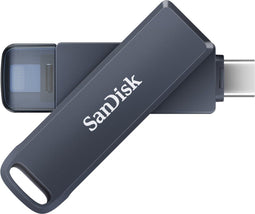 Sandisk iXpand Phone Drive - 64GB - Automatische back-up - Blauw