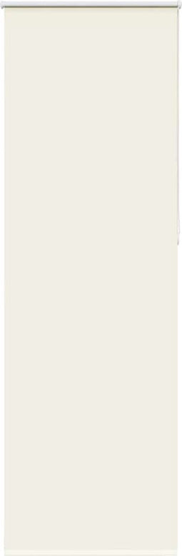vidaXL - Rolgordijn - verduisterend - gebroken - wit - 65x210 - cm - stofbreedte