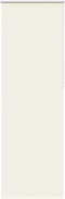 vidaXL - Rolgordijn - verduisterend - gebroken - wit - 65x210 - cm - stofbreedte