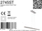 Mexlite Danske 2745ST - Hanglamp - Uitschuifbaar 20-125 cm - Zilver