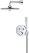 GROHE Precision SmartControl - Inbouw douchesysteem - Hoofddouche 26 cm en handdouche - Chroom