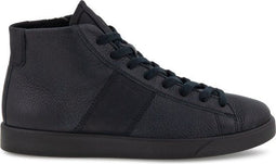 ECCO Street Lite - Hoge dames veterschoenen - Uitneembare zool - Zwart - Maat 38