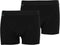 Basset Bamboe Heren Boxershorts - 2-pack - Zijdezacht en antibacterieel - Zwart (2 stuks)