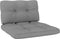 vidaXL - Palletkussens - 2 - st - stof - grijs