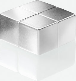 Sigel glasbord magneet - 20x10x20mm - C10 extra sterk - zilver - SI-BA195