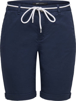 ONLY ONLPARIS LIFE RG BLT CHINOSHORT PNT NOOS - Dames Chino Shorts - Effen - Maat 34