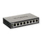 D-Link DGS-1100-08V2 - Netwerkswitch - 8 Poorten - Managed - PoE - Grijs