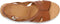 UGG Careena - Dames Sandalen met Sleehak 9,5 cm - Bruin - Maat 40