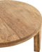 J-Line salontafel Rond - hout - naturel