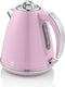 Swan Retro Waterkoker 1.5 L Roze