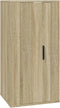 vidaXL - Tv-wandmeubel - 40x34,5x80 - cm - sonoma - eikenkleurig