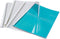 Thermische omslag GBC A4 3mm transparant/wit 100stuks