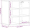 vidaXL - Schoenenkast - 52x30x50 - cm - artisanaal - eikenkleur