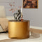 Salontafel Fay - salontafel rond - salontafel goud 60 cm