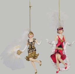 Orn.plc jazz dame l13cm