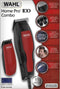 Wahl Home Pro 100 Combo - Tondeuse en trimmer - Zelfslijpende messen - Rood