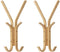 Hübsch wandkapstok Flex Duo naturel