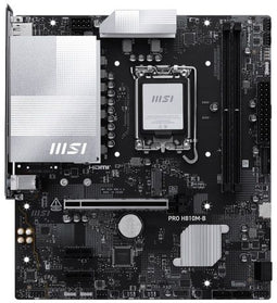 MSI PRO H810M-B - Moederbord MicroATX - Intel H810 - 2x DDR5 - Zwart